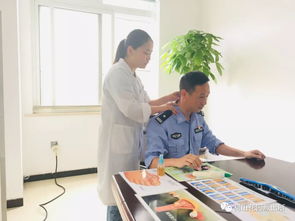 助力健康 幸福警營——花園所開展暖警健康咨詢醫療服務活動